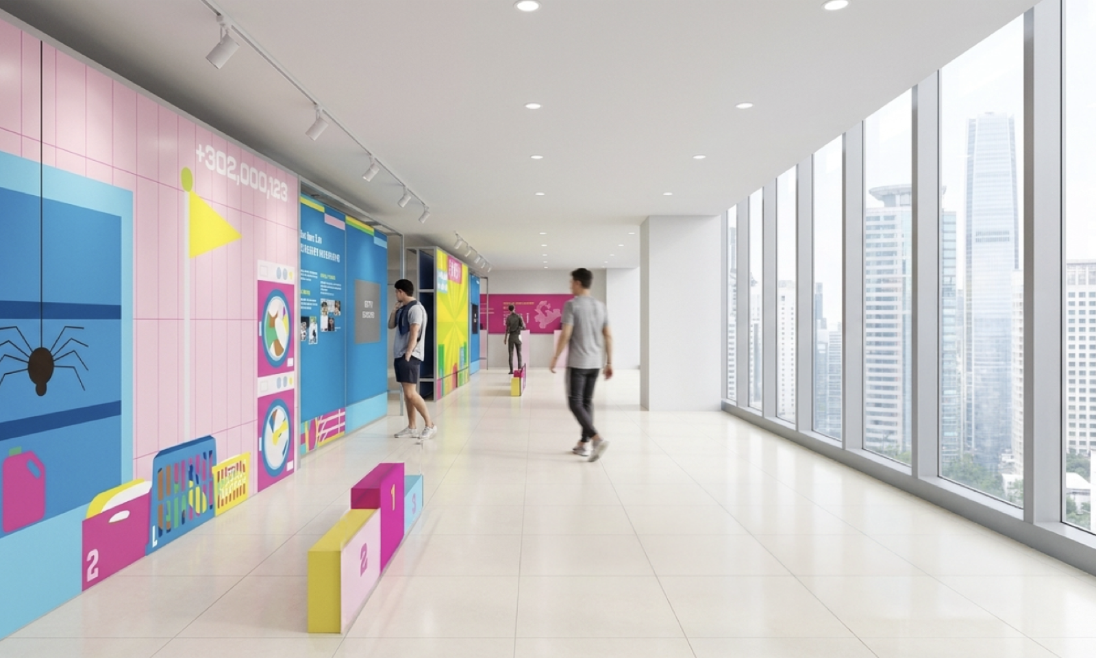 日常體能王展區示意圖 3