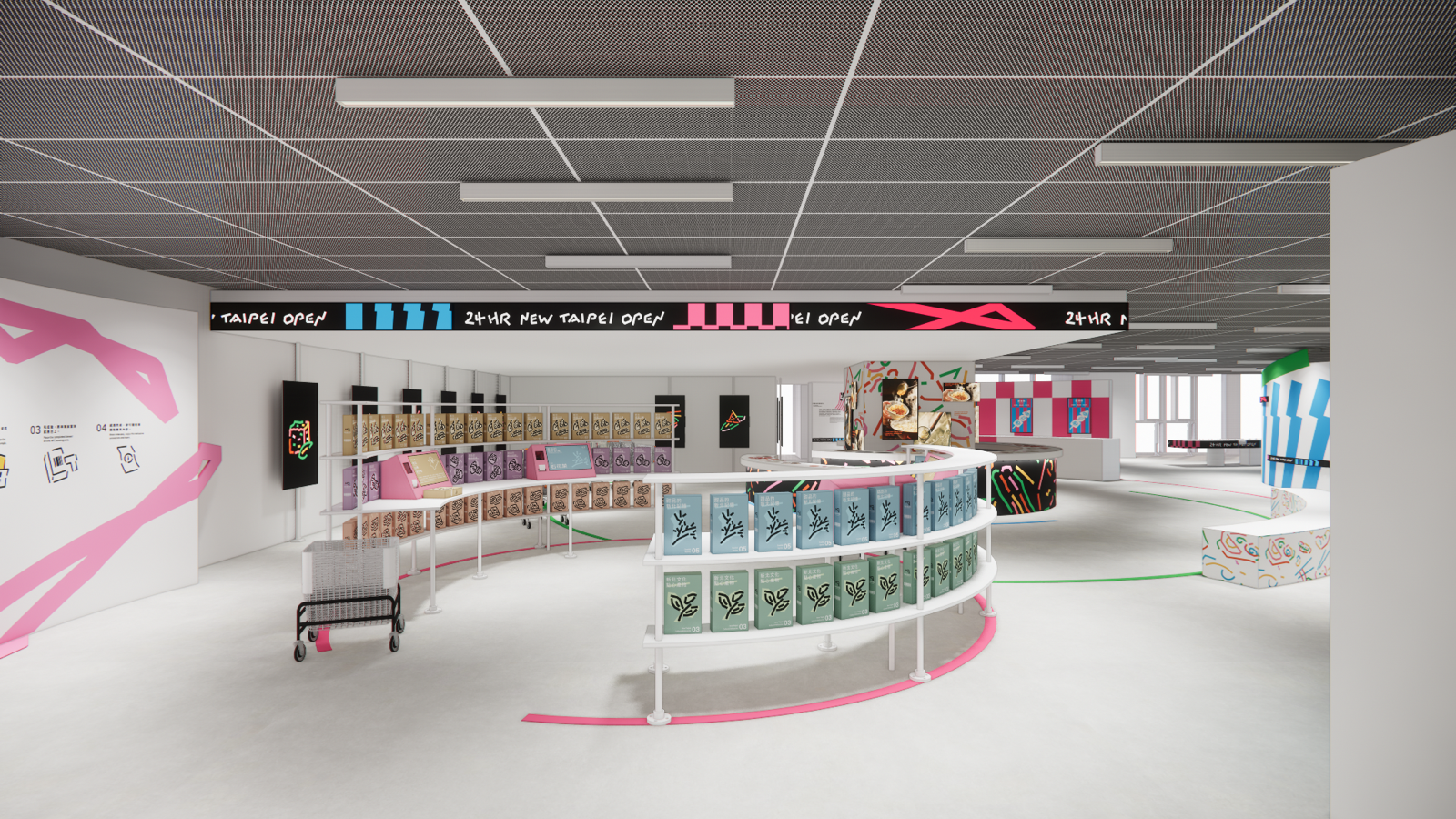 24HR NEW TAIPEI OPEN展區示意圖 3
